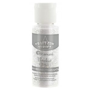 Brokat sypki Titanum 20ml Biały